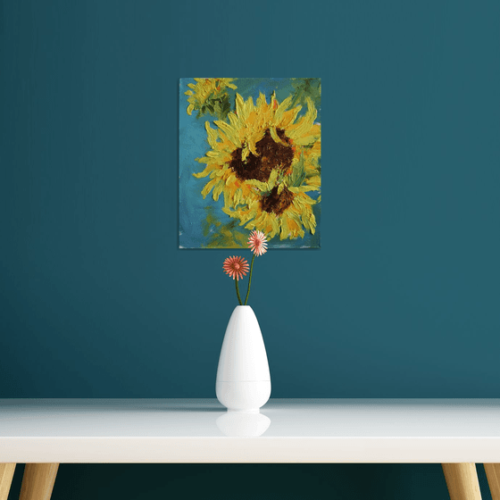 Sunflowers /  ORIGINAL PAINTING