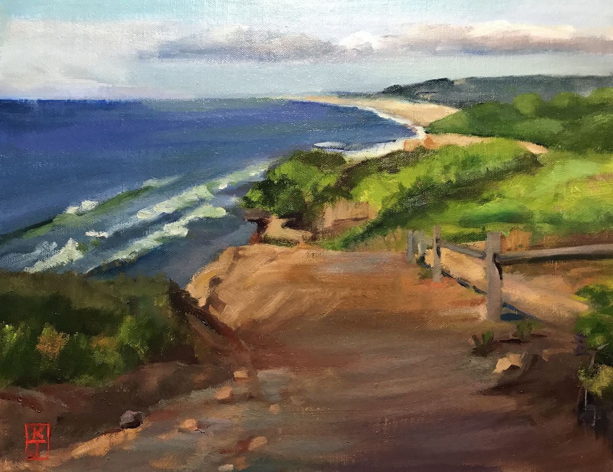 Montauk Bluffs by Katherine Jennings
