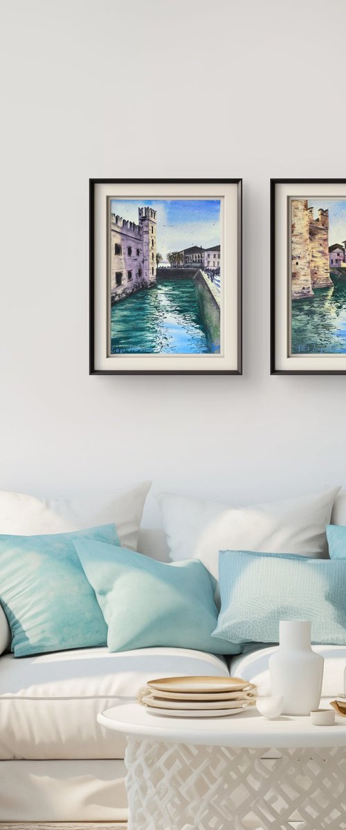 Lago di Garda Italy Lake Garda by Yuliia Sharapova
