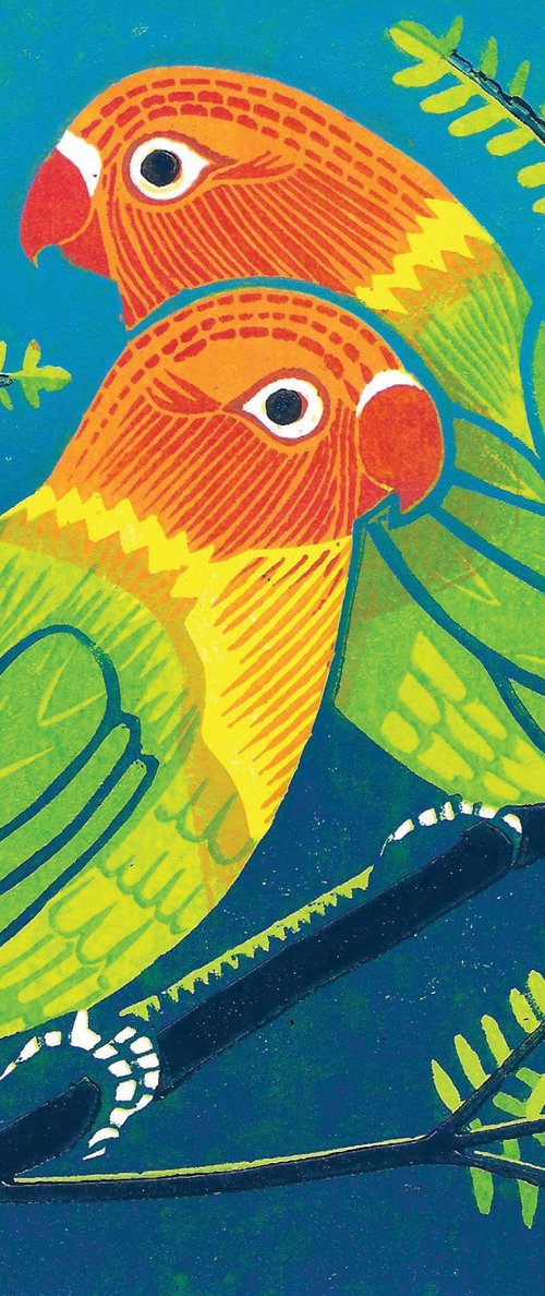 Lovebirds by Amanda Ribbans