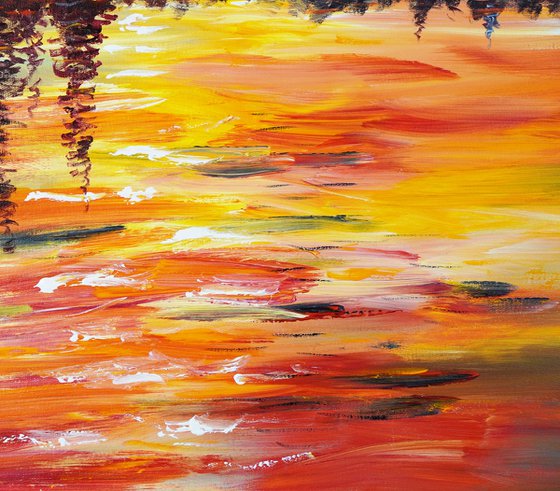 Romantic Evening Landscape D 1