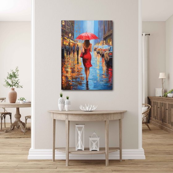 Rainy Evening In The City