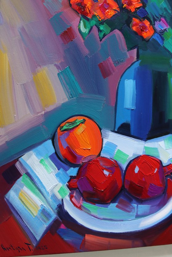 Still life with flowers