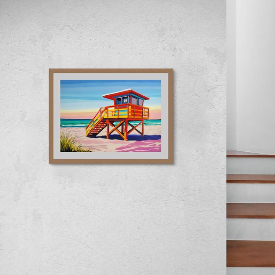 Lifeguard tower