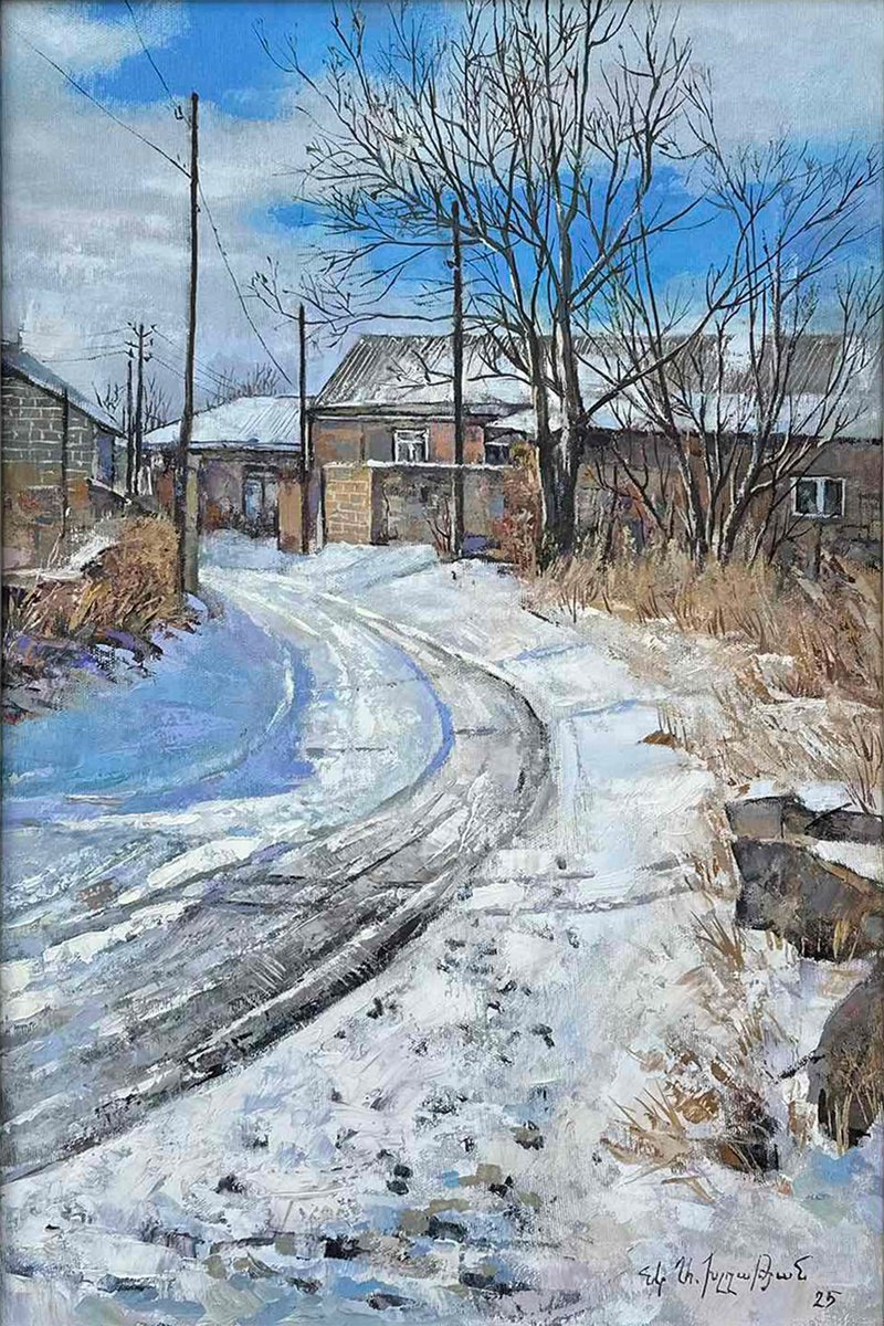 Soft Winter Day By Aramayis Khlghatyan, 16 X 24, Artwork For Sale On Artfinder