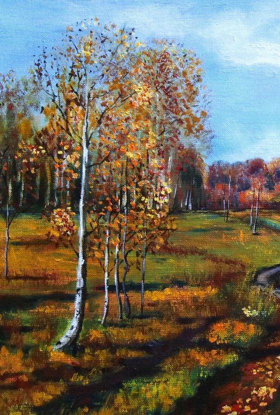 Landscape Farewell to Summer