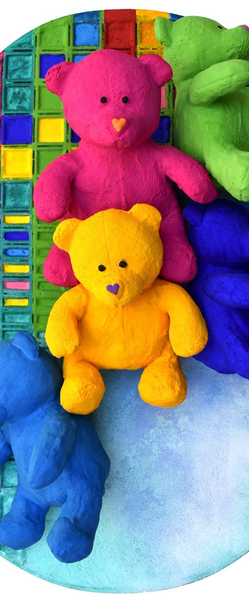 Teddy bears n.2 by Milena Nicosia