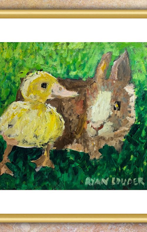 Rabbit and Duck by Ryan  Louder
