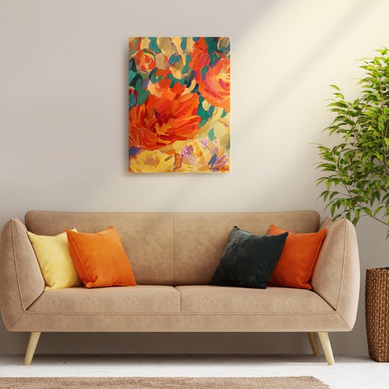 Orange Flowers