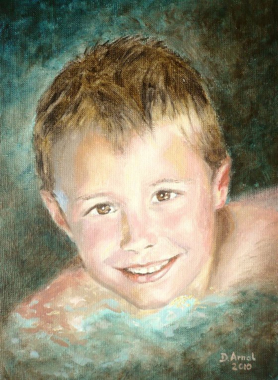 classic portrait of a child