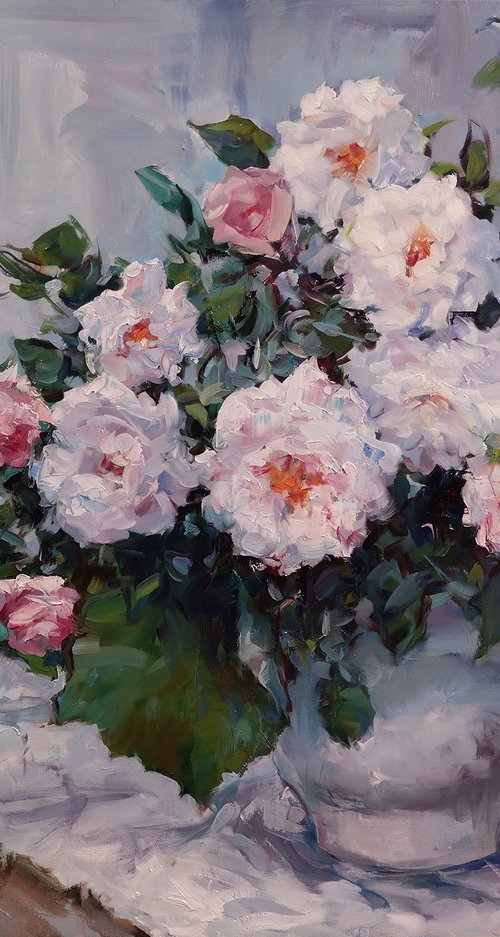 "Dawn Roses" by Gennady Vylusk