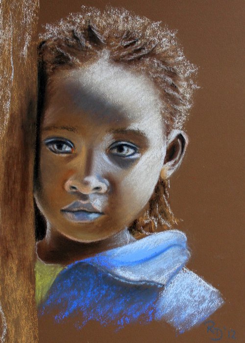 Kind aus Äfrika by Renate Dohr