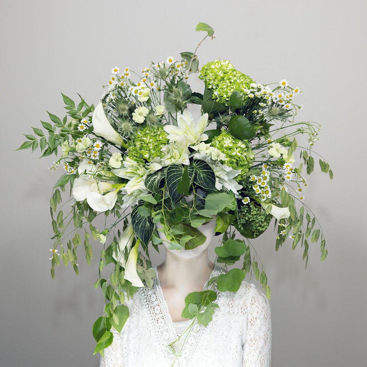 Surrealistic Botanical Photograph By Ziesook You, 20 X 20", Scent Of Texas 07092024, Original Artwork