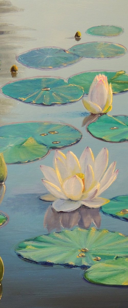 Fabulous lilies by Olga Riabchuk
