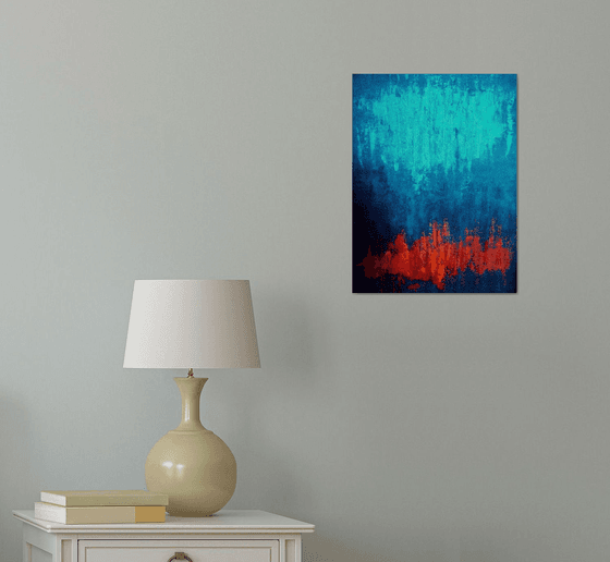 Vibrant Reds and Blues
