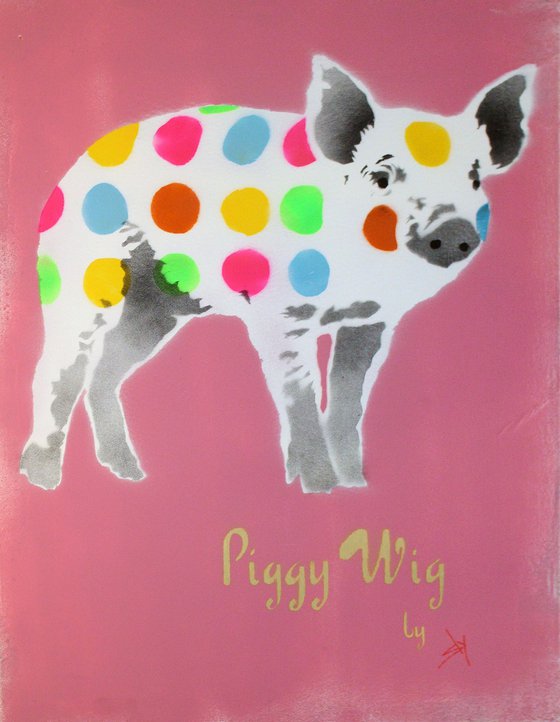 Piggy Wig (pink) (On an Urbox)).