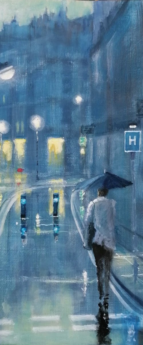 London, Angel of the Night by Alan Harris
