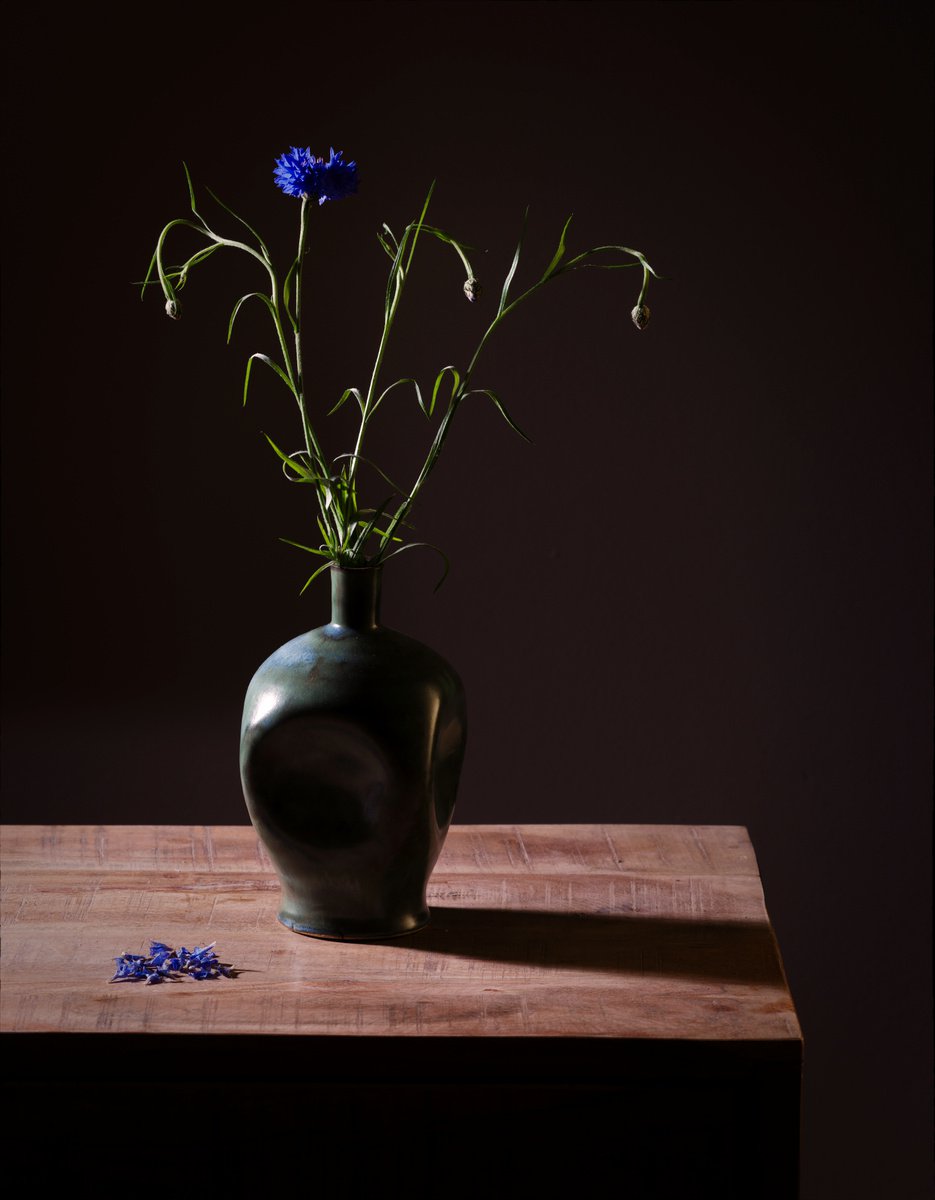 Still life 8. Cornflowers 1. by Pavel Oskin