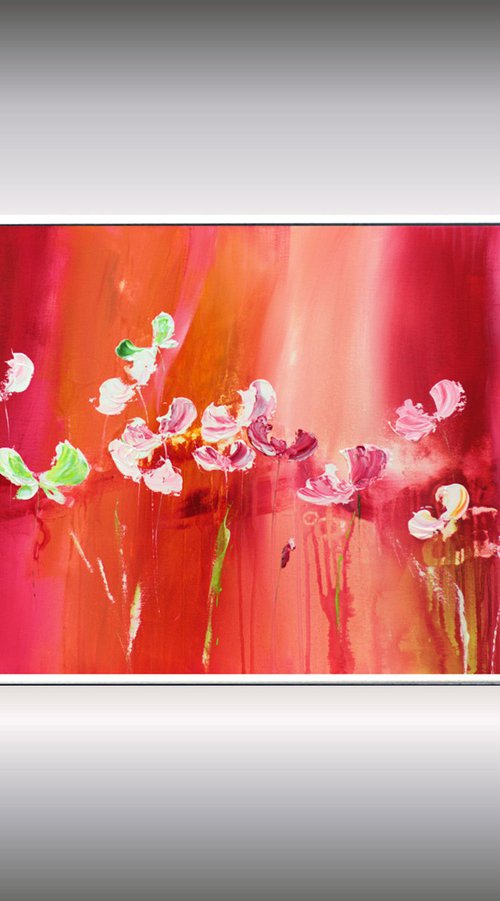 Vibrant Floral Melody by Edelgard Schroer