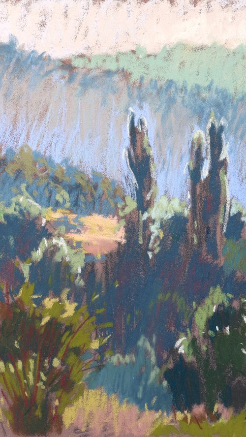 Morning in the Pyrenees by Victoria Ramanovich