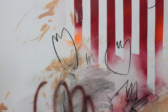 She paints outside the lines No. 2