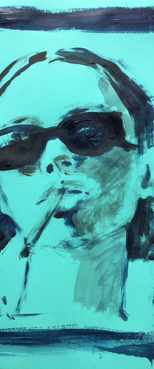 Glasses & Cigarette by Dominique Dève