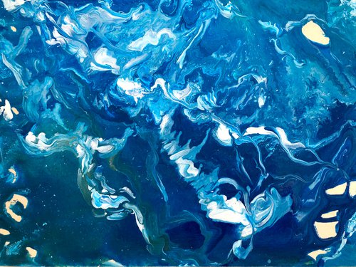 Abstract Ocean by Cristina Stefan