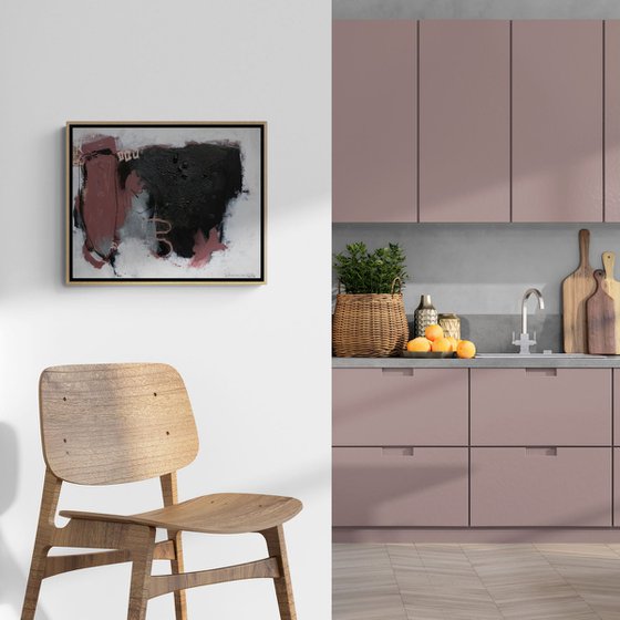 Black plays with Dusky Pink