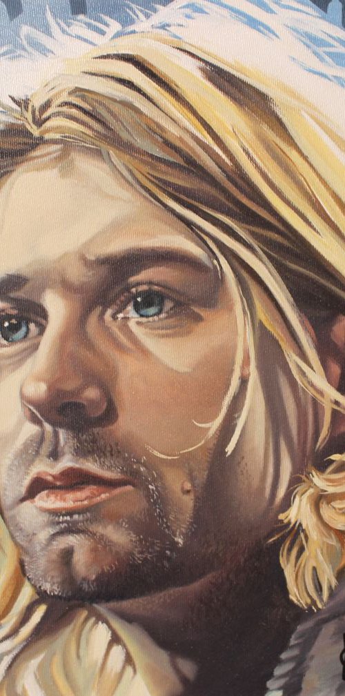 Kurt Cobain by Volodymyr Melnychuk