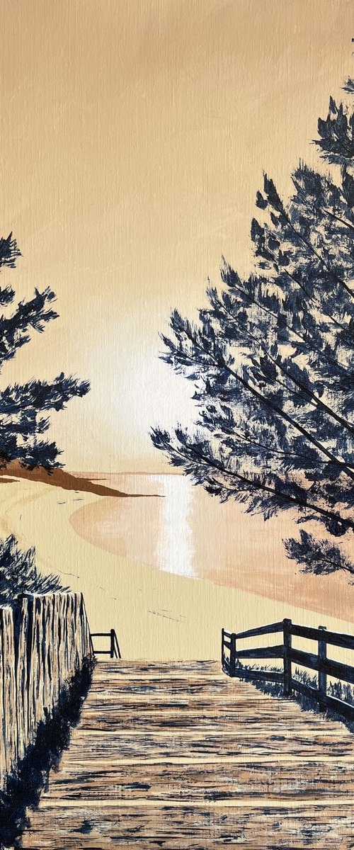 Un matin plage de Kermyl by Cadiou Frederic