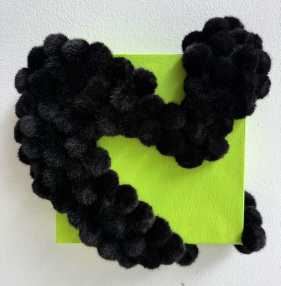 Textured Neon Heart