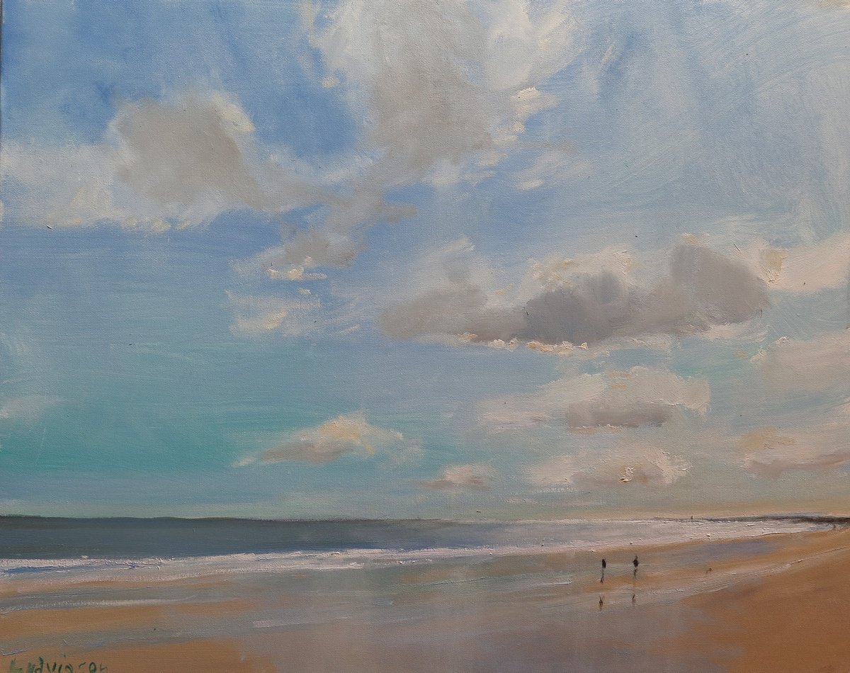 Bridlington, Sept 22 By Malcolm Ludvigsen, 30 X 24, Artwork For Sale On Artfinder