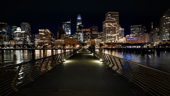 MIDNIGHT ON PIER 14 - SAN FRANCISCO