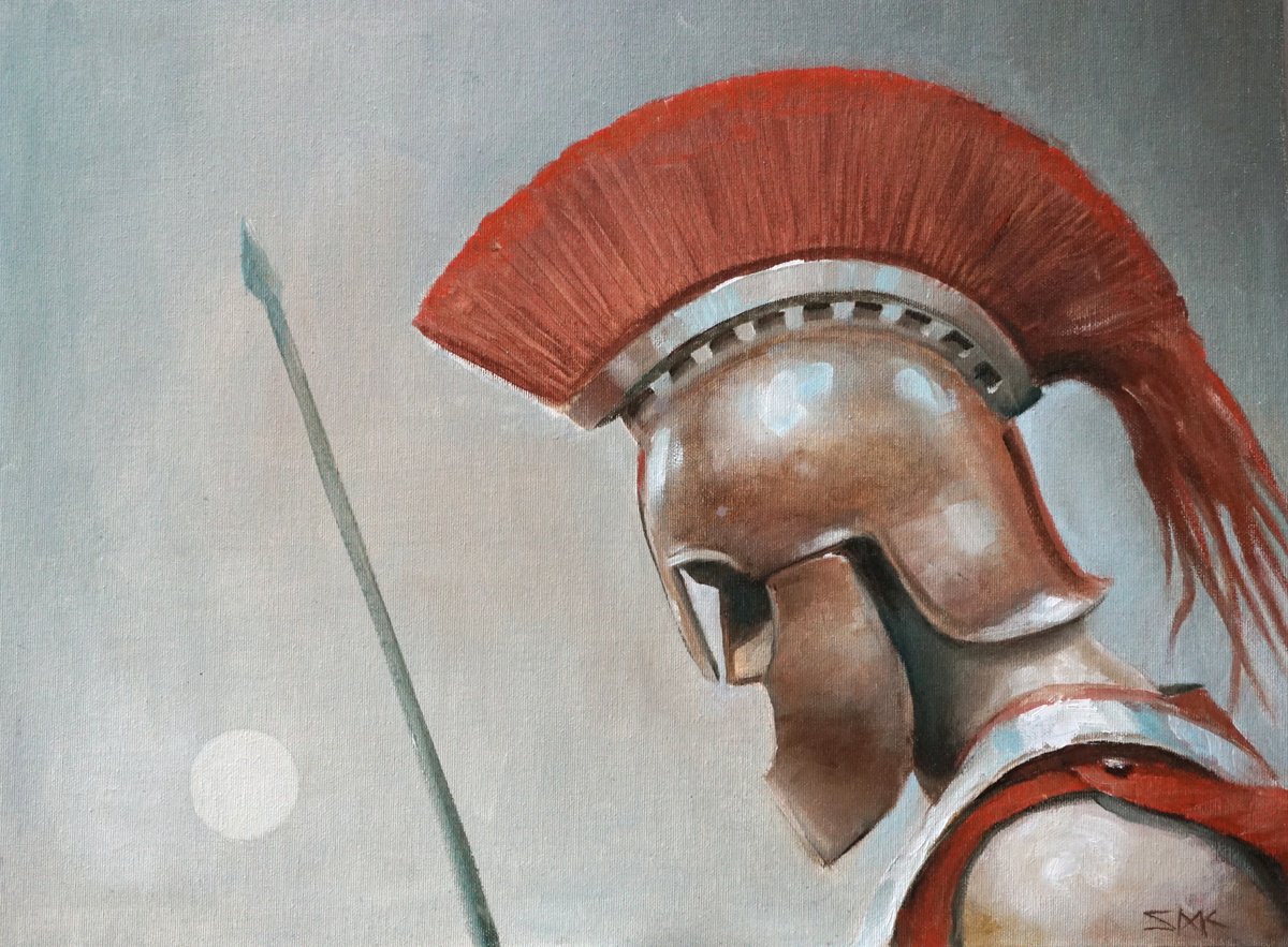 Portrait Oil Painting By Scott Mclachlan, 16 X 12", Prelude, Original Artwork