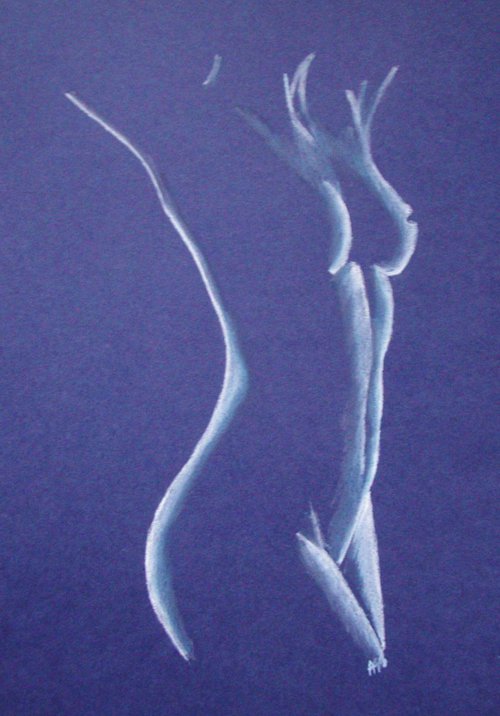 Nude 22 Blue by Angela Stanbridge