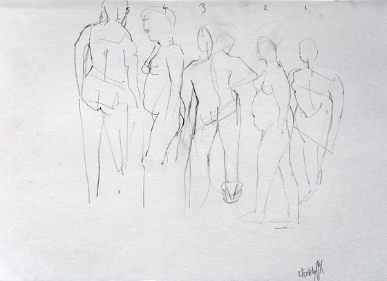Study 01; Life Drawing