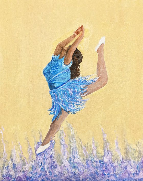 Dancer of the Lavender Flames!