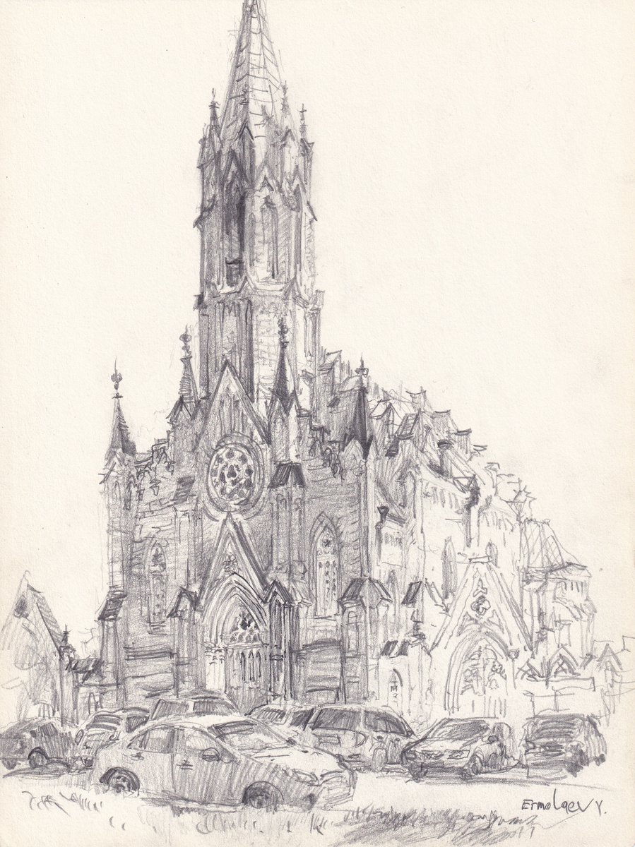 Church of the Assumption of the Virgin Mary by Yuri Ermolaev