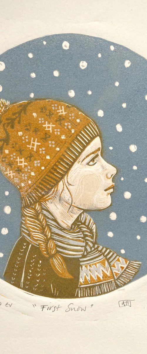 First Snow by Alison  Headley