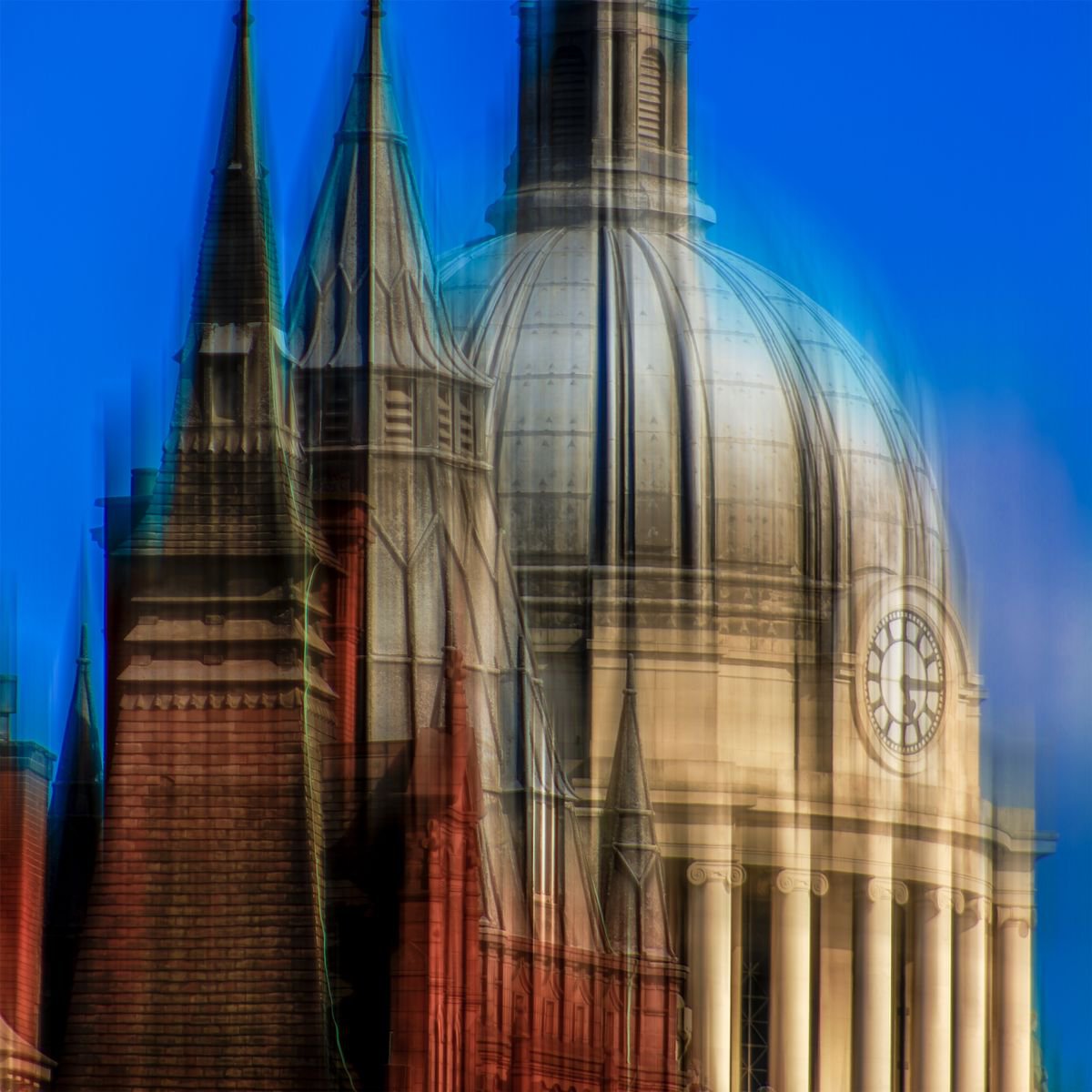 Dome and Spires Limited Edition 1/50 10x10 inch Photographic Print. by Graham Briggs