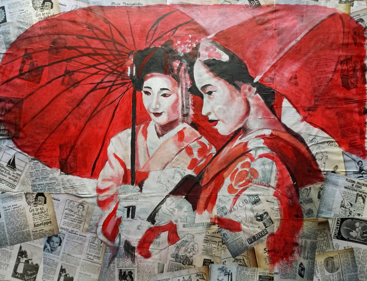 Japanese girls by Magdalena Palega