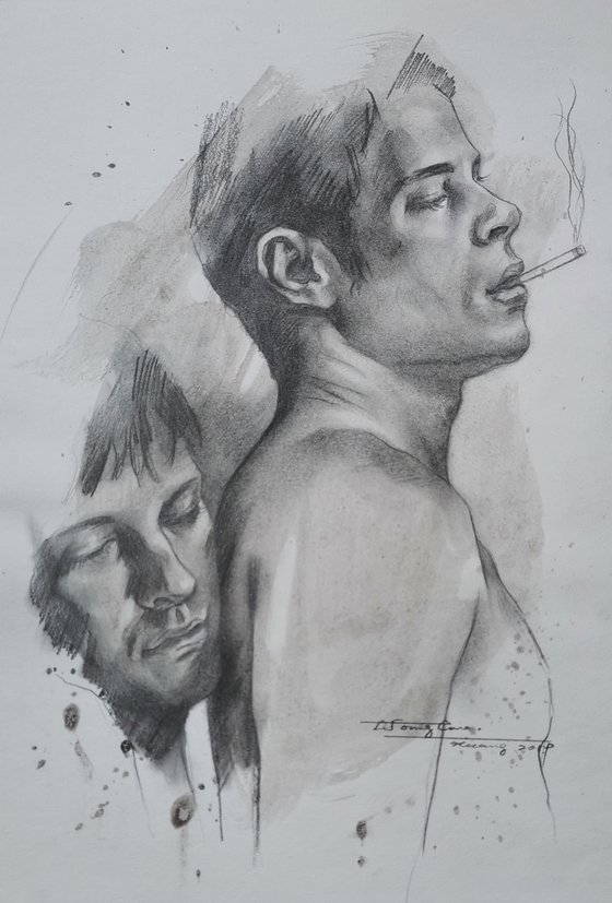 Drawing- Portrait of men #210330