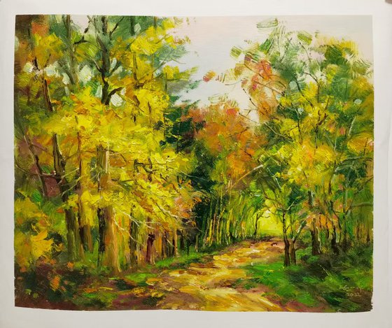 landscape oil painting