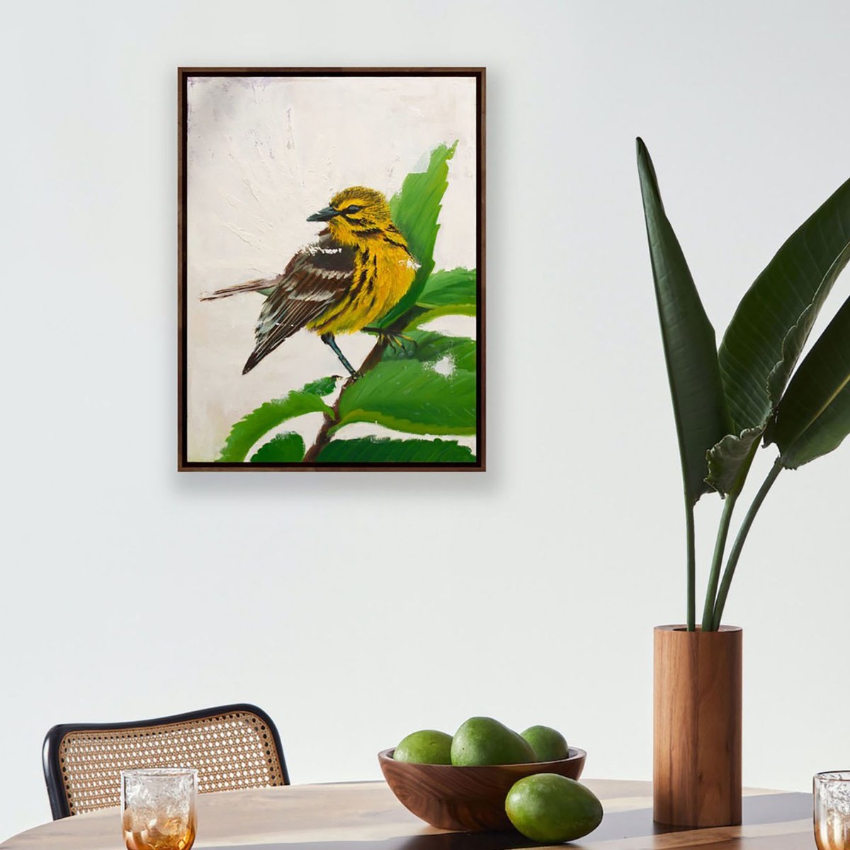Prairie Warbler by Rebeca Fuchs