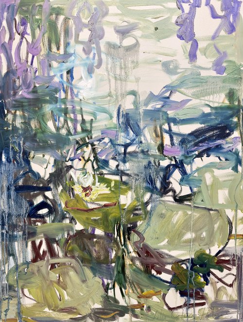Spring pond. by Lilia Orlova-Holmes