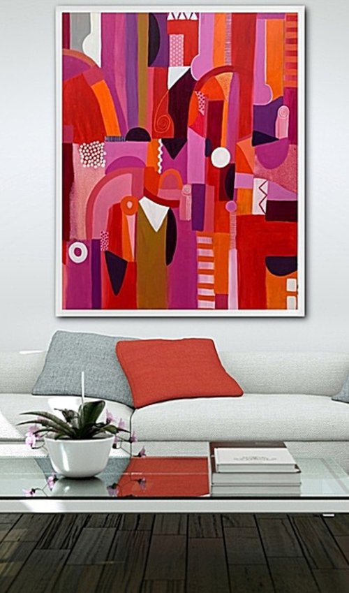 Spring in my Thoughts (SUPERSIZE) by Rashna Hackett