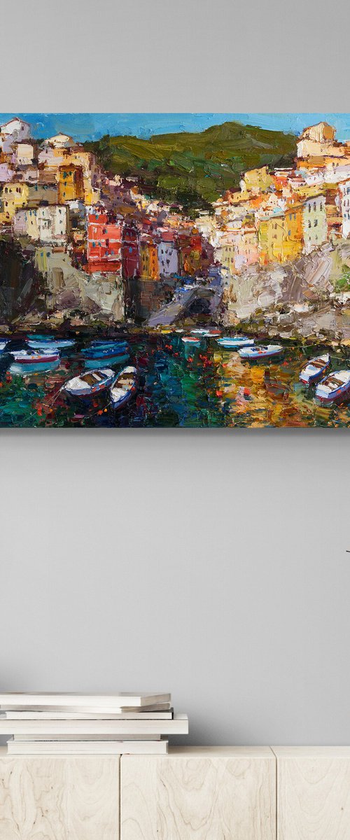 Riomaggiore, Cinque terre by Anastasiia Valiulina