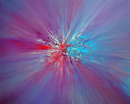 Ultra Violet Light Explosion by Richard Vloemans