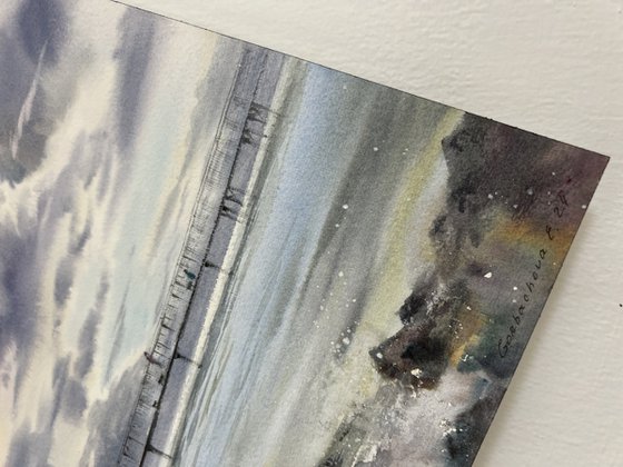 Walk along the sea bridge #2