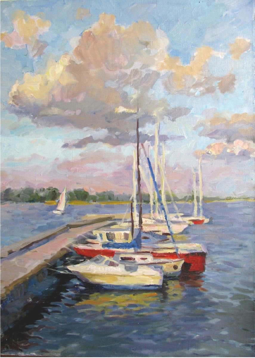 Boats by Nina Ezerskaya